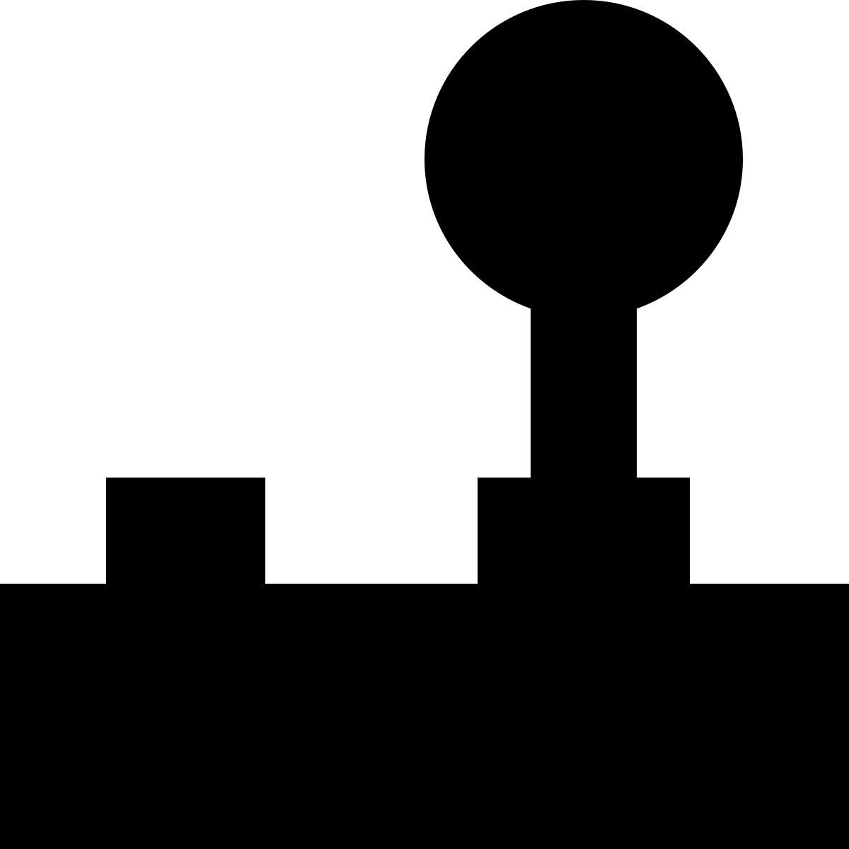 tiny glyph style manette icon