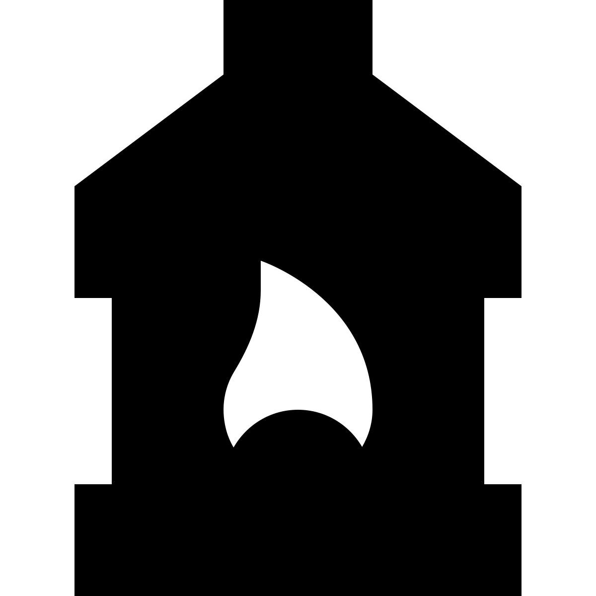 icon querosene tiny glyph estilo
