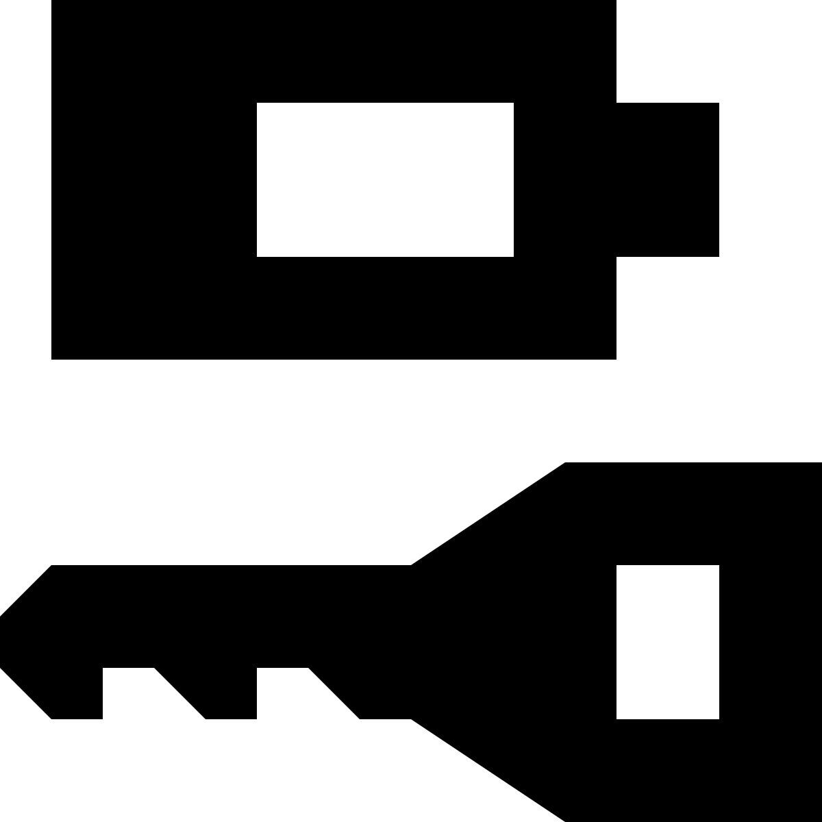 tiny glyph style 전자열쇠 배터리 부족 icon