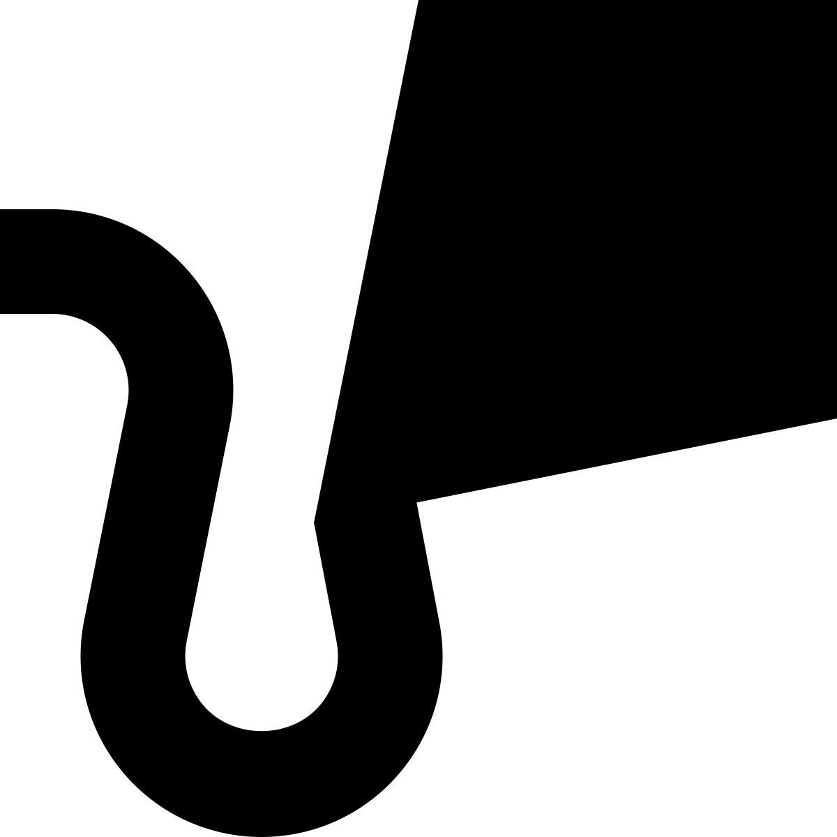 tiny glyph style aquilone icon