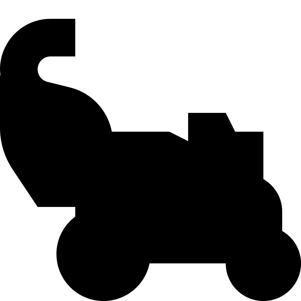 tiny glyph style 割草机 icon