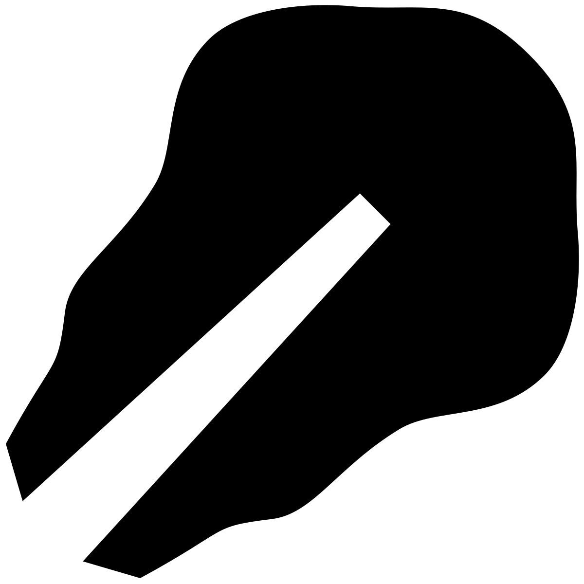 tiny glyph style lettuce icon