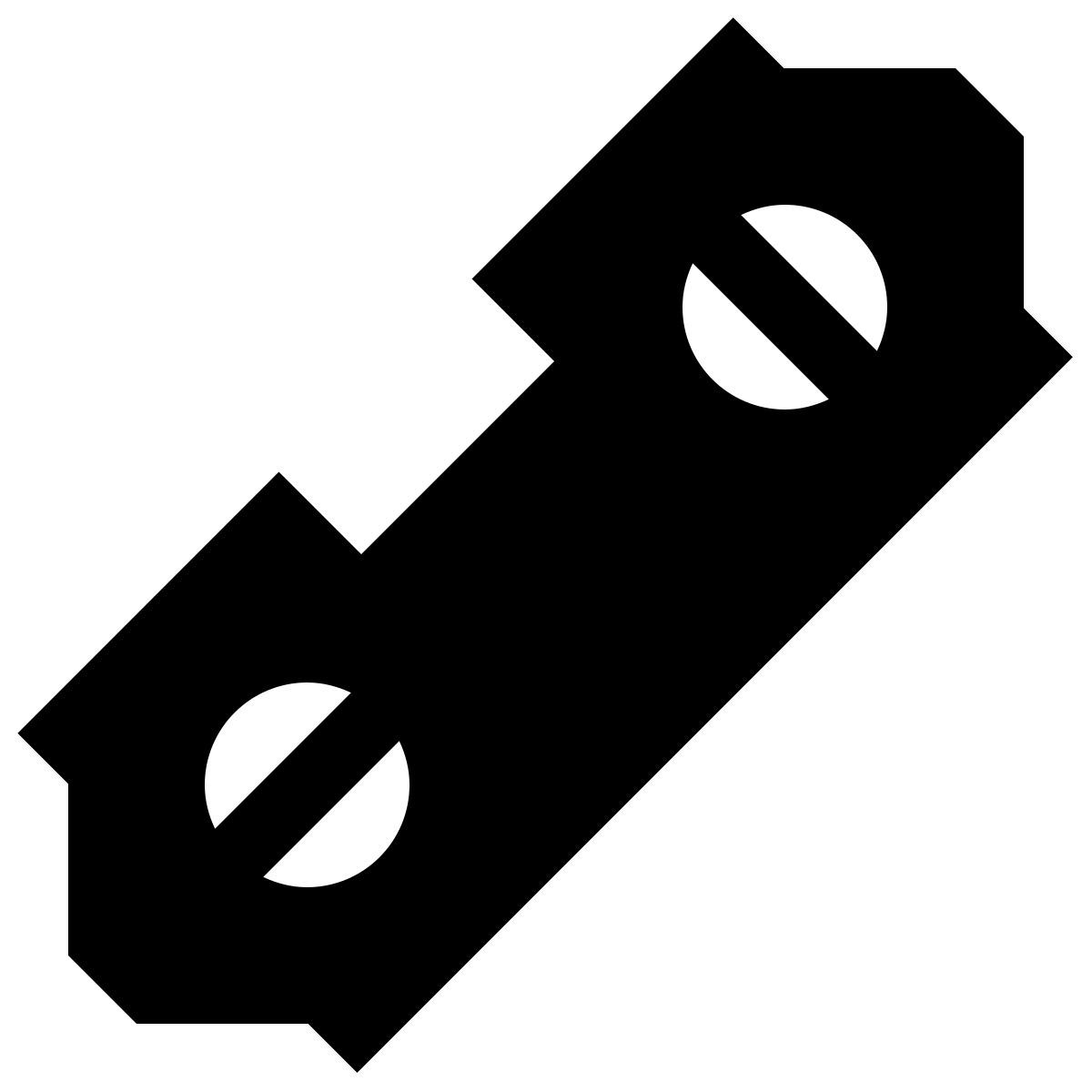 tiny glyph style level tool icon
