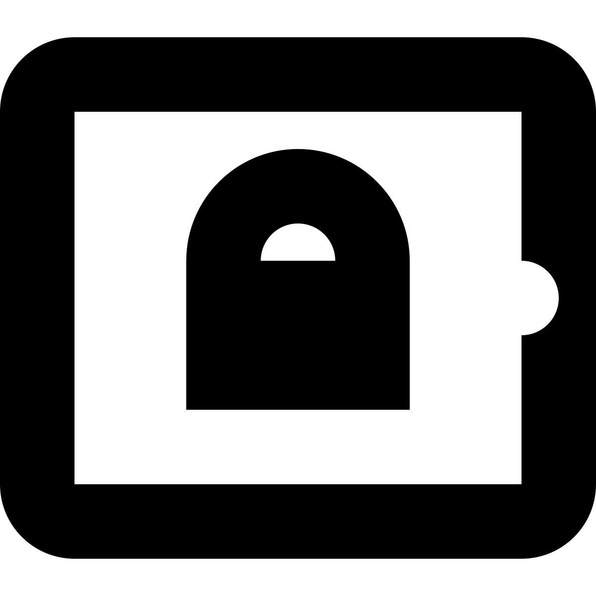 tiny glyph style bloquear modo paisagem icon