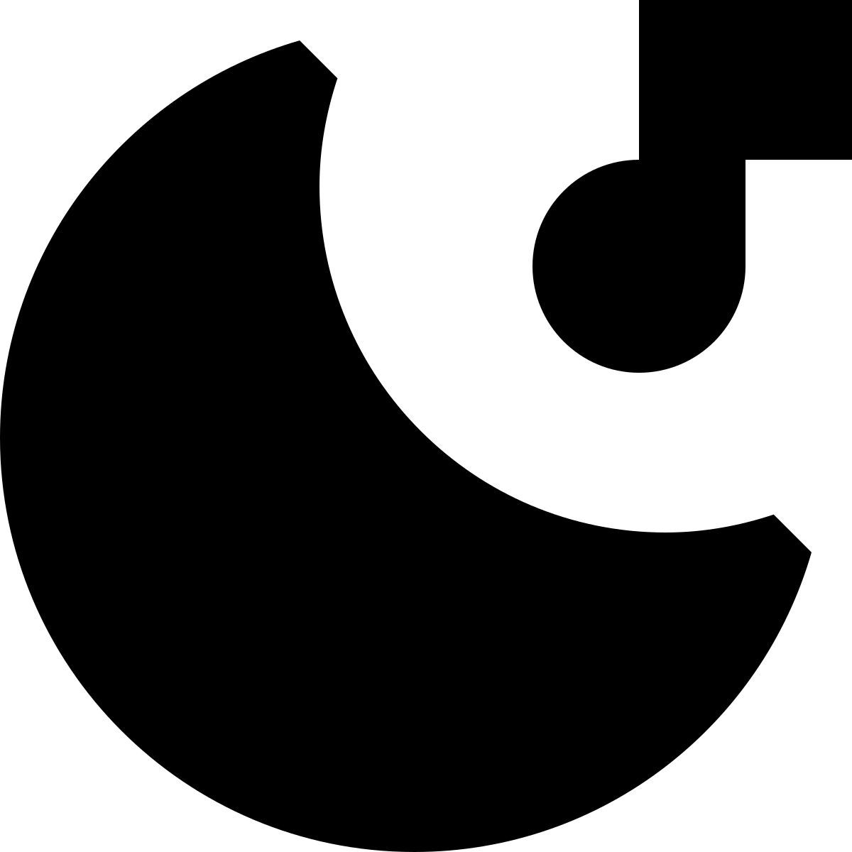tiny glyph style 子守唄 icon