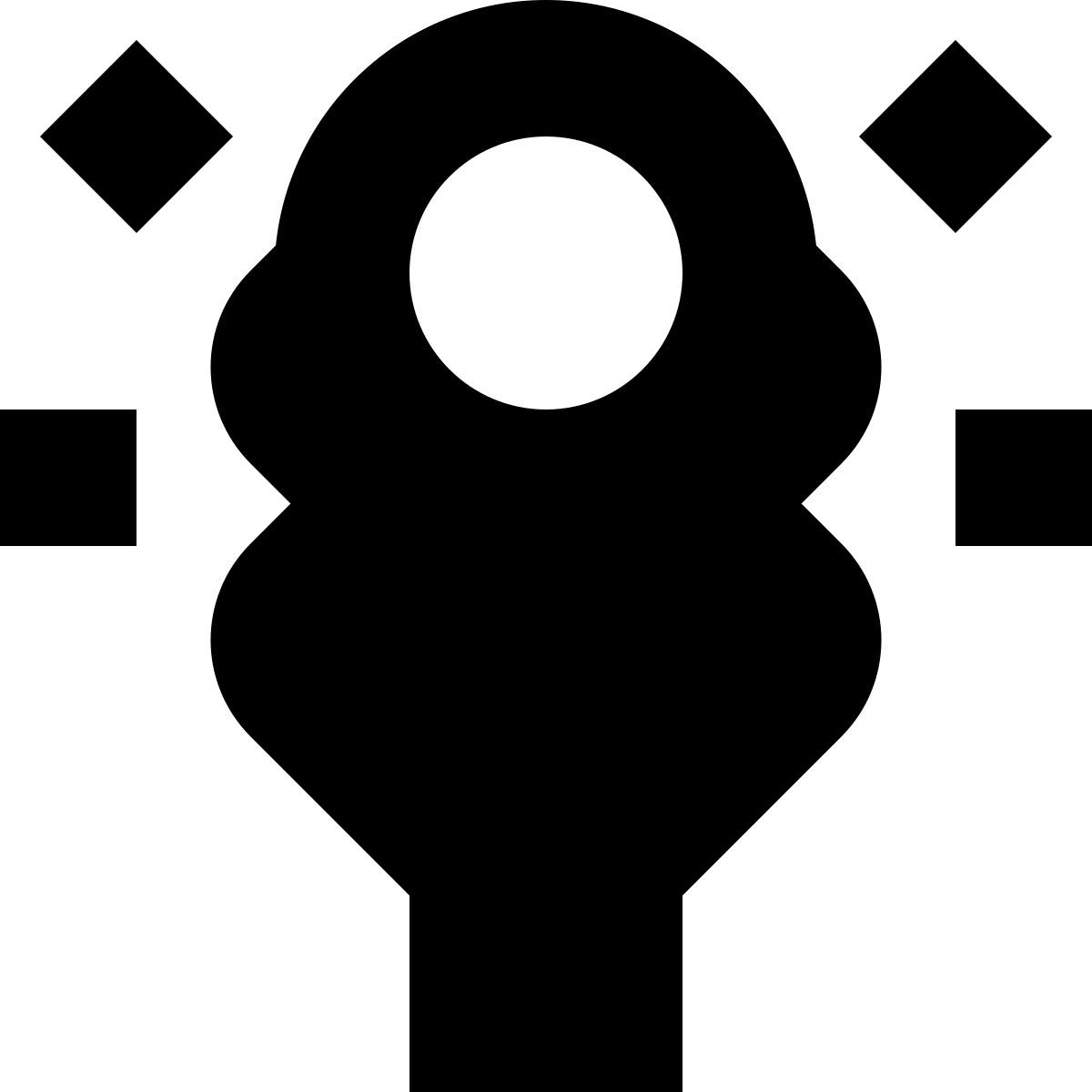 tiny glyph style mage staff icon