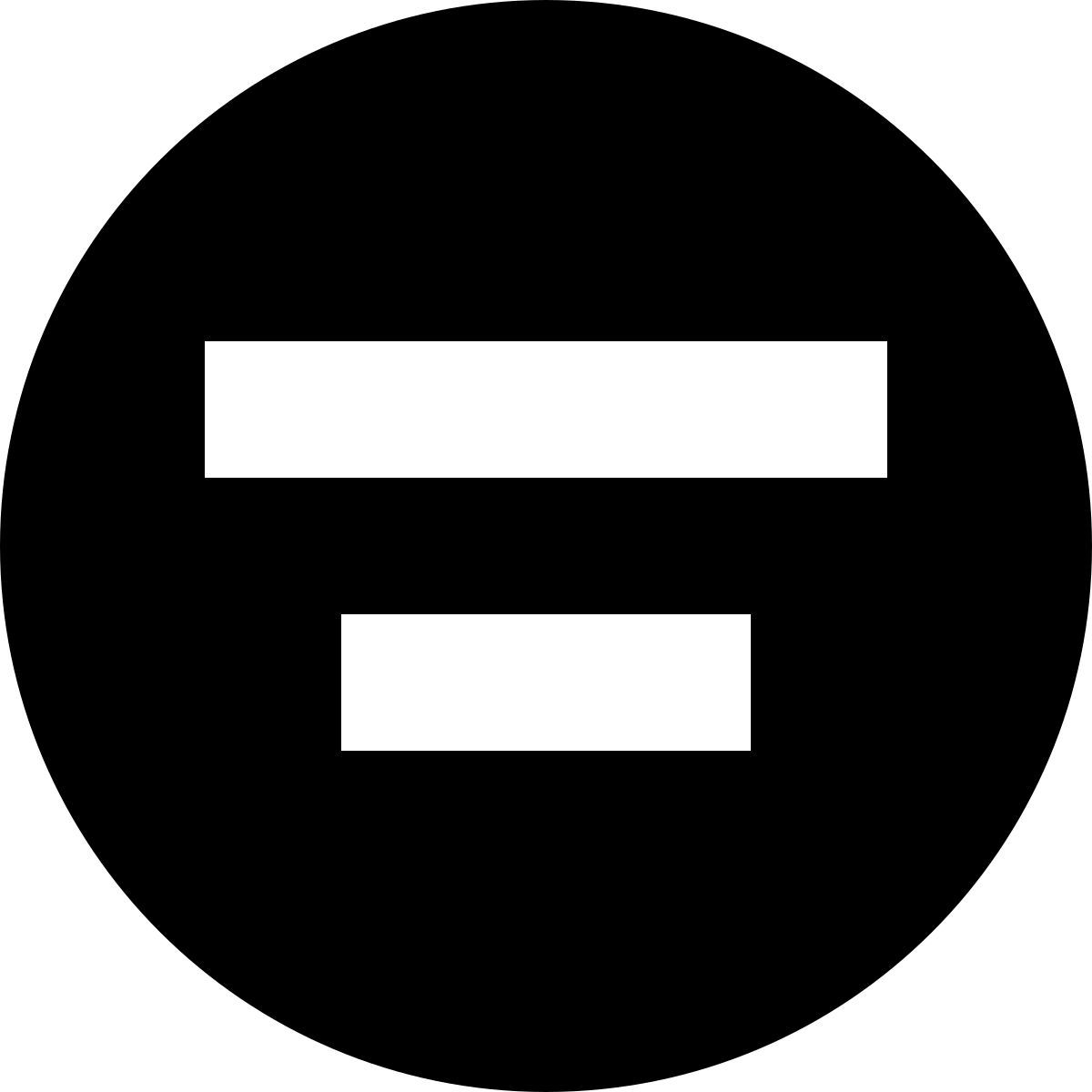 tiny glyph style mail filter icon