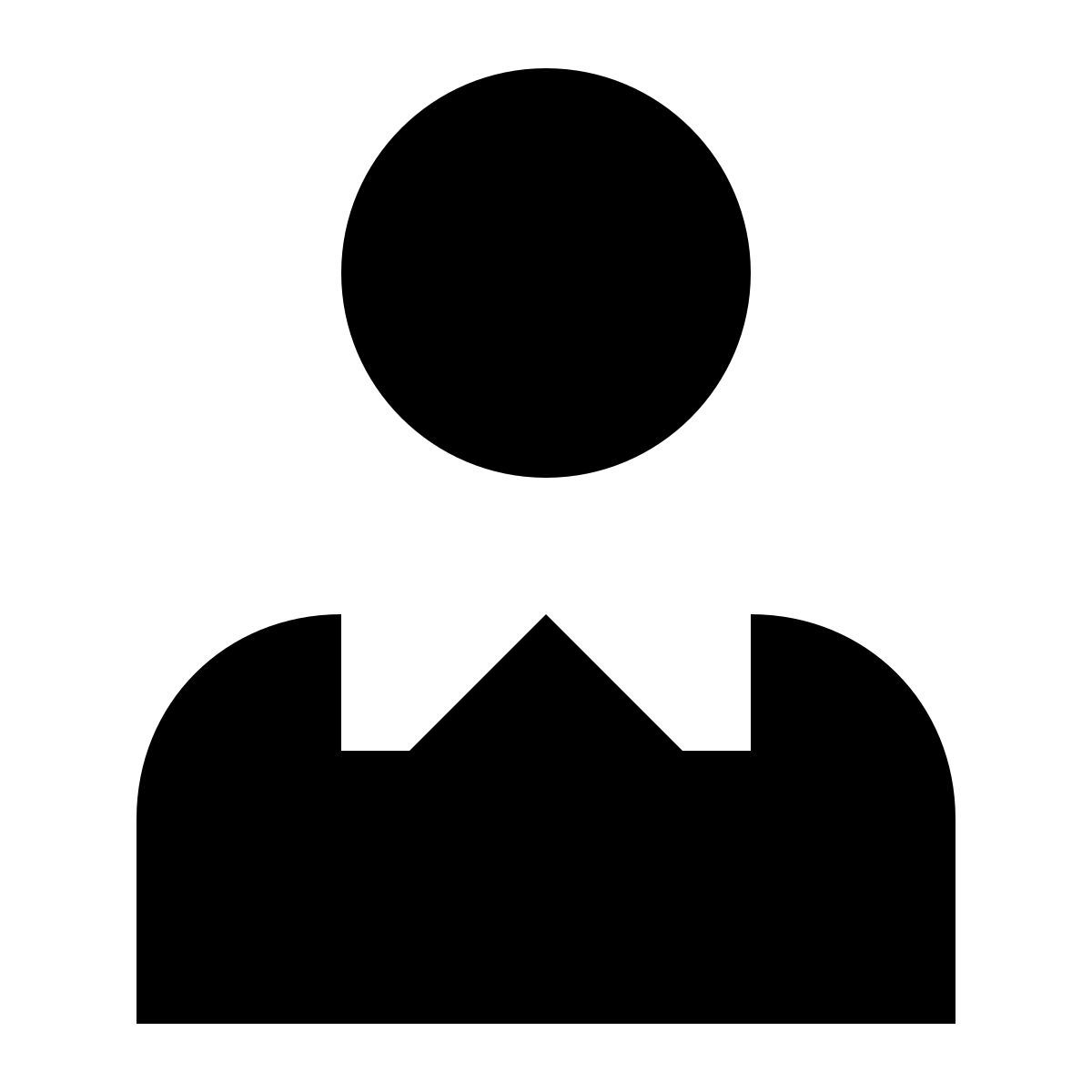 tiny glyph style camisa icon