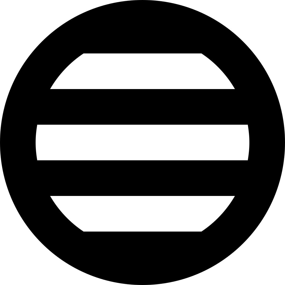tiny glyph style kanaldeckel icon