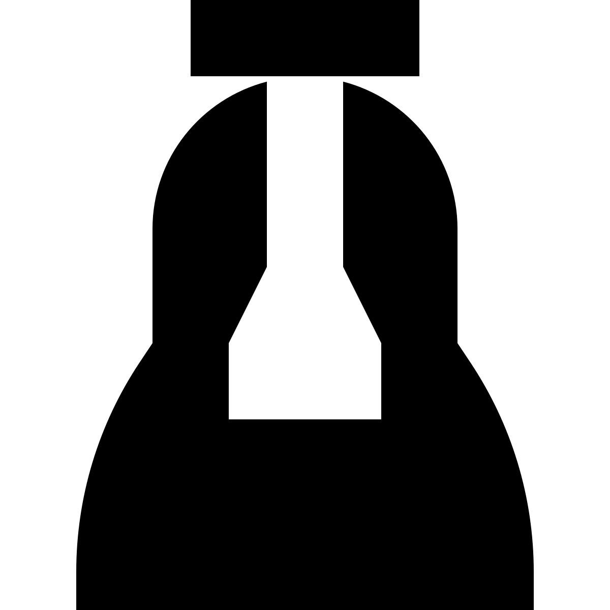 tiny glyph style manicure icon