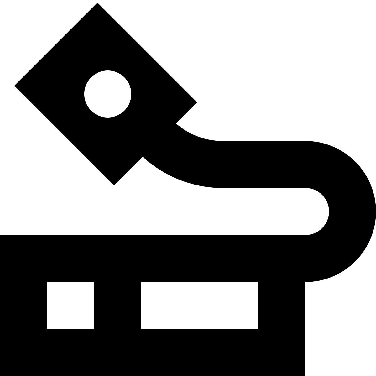 tiny glyph style radio nautica icon