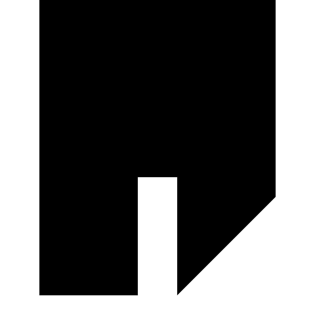 tiny glyph style papel mate icon