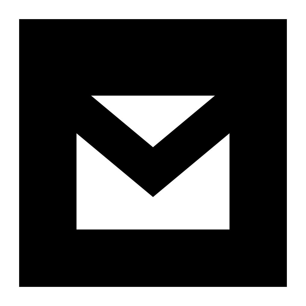 tiny glyph style 消息方框 icon