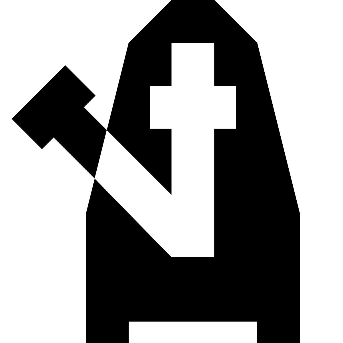 tiny glyph style metrônomo icon