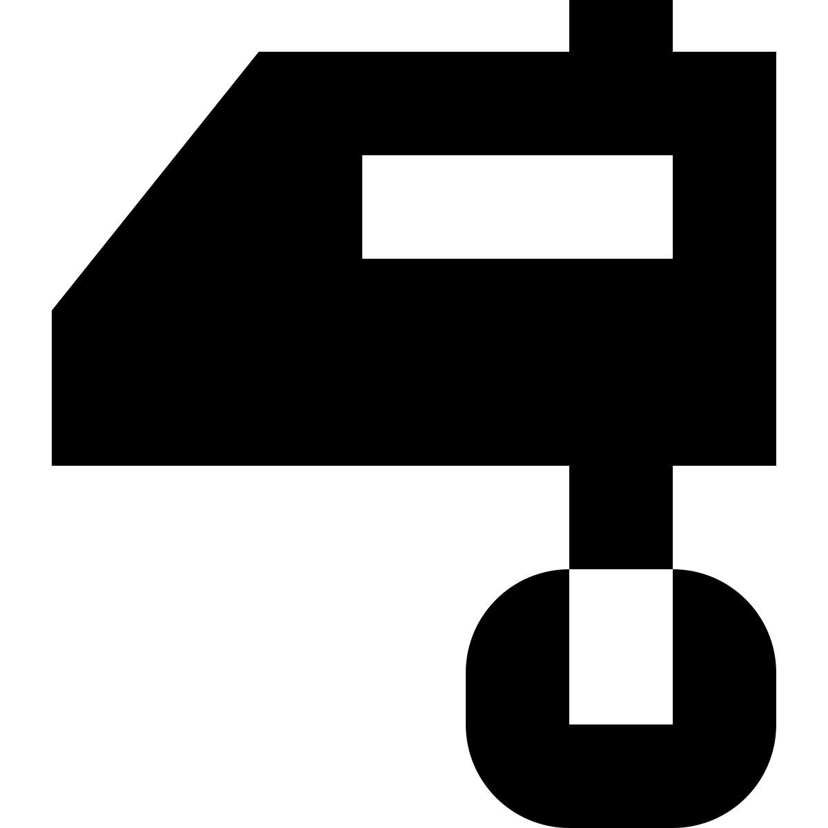 tiny glyph style 믹서 icon