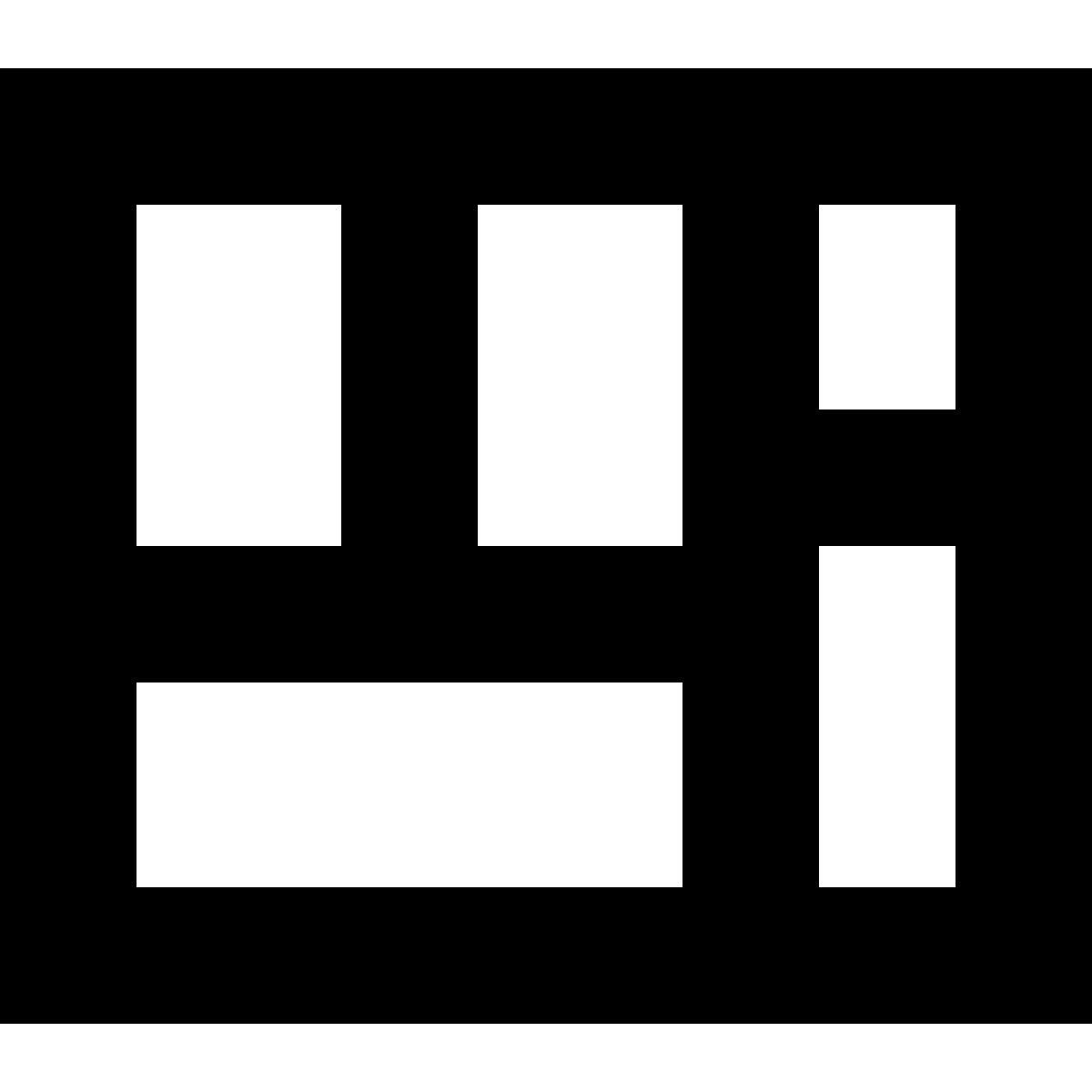 tiny glyph style arte moderna icon
