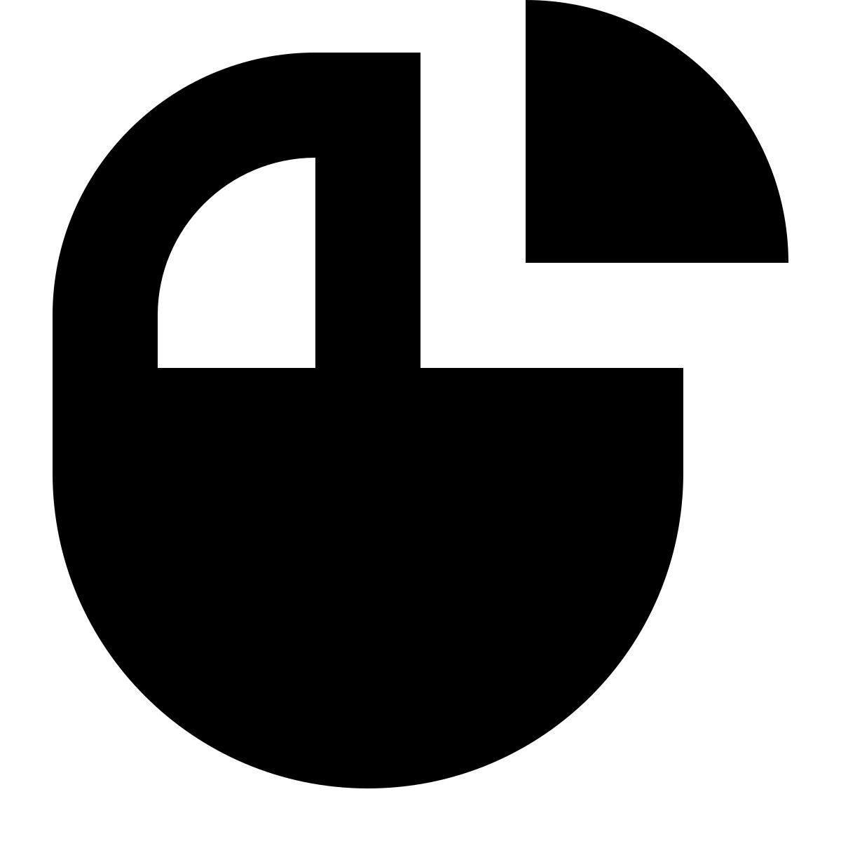 tiny glyph style right click icon