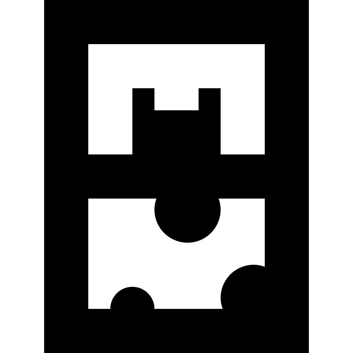 tiny glyph style piège à souris icon