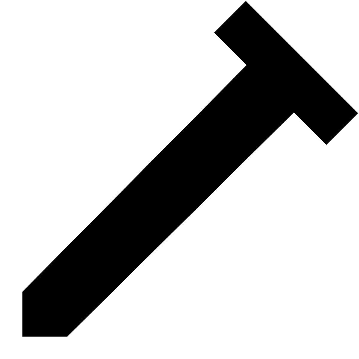 tiny glyph style chiodo icon