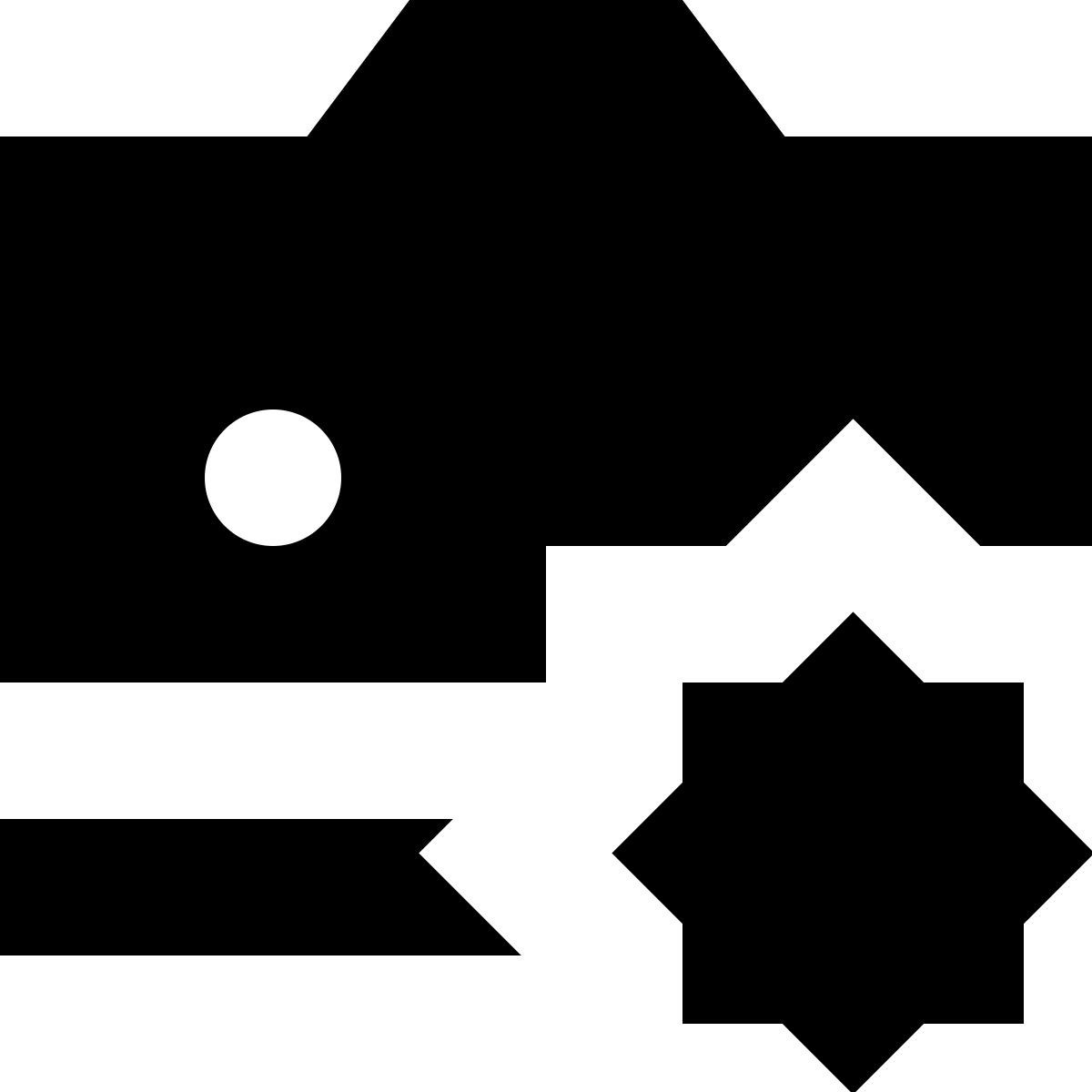 tiny glyph style new job icon