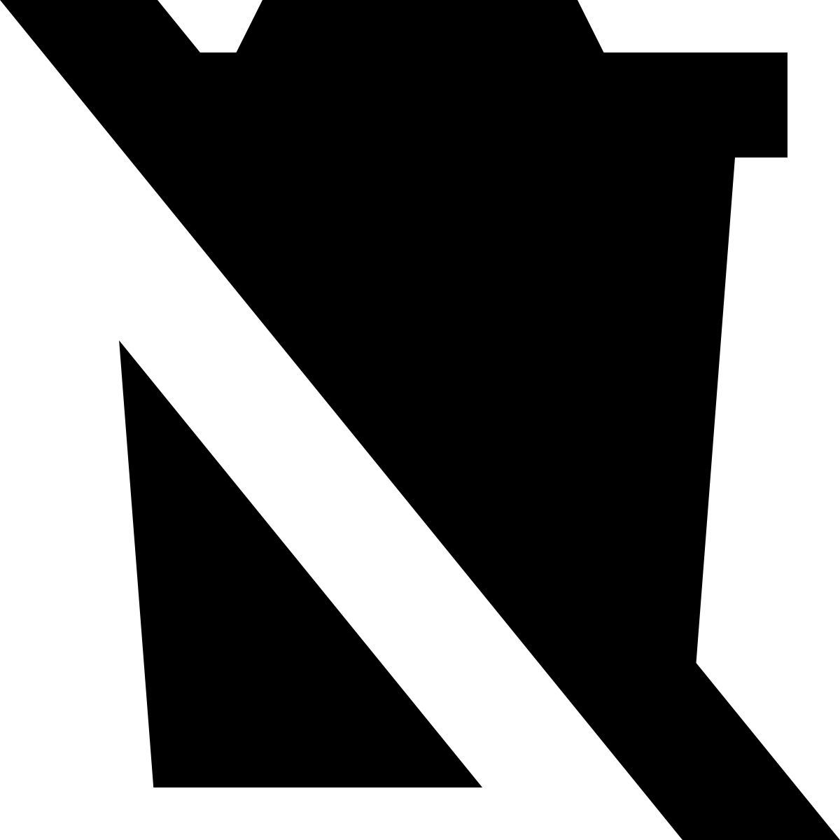 tiny glyph style no bebidas icon
