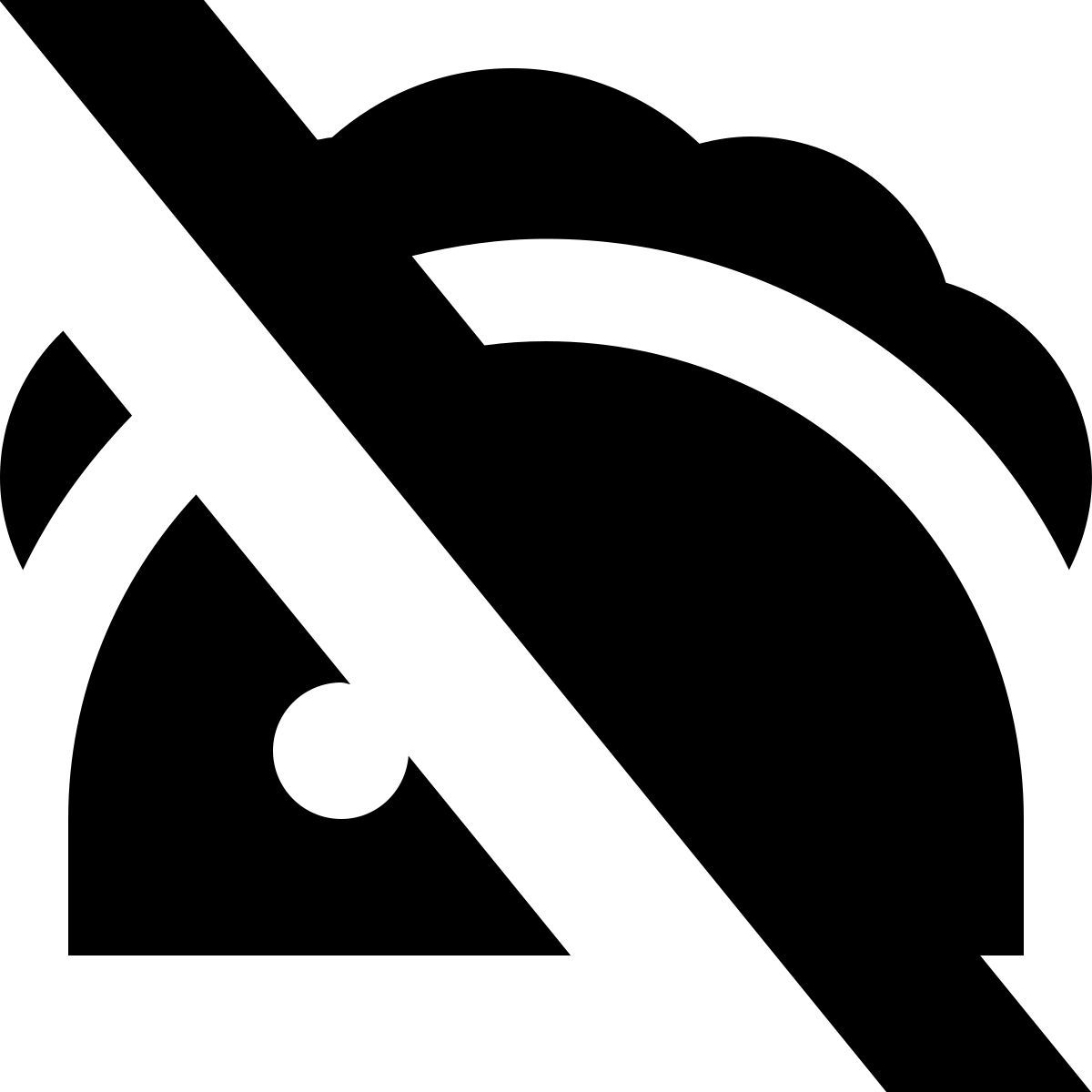 tiny glyph style sem comida icon