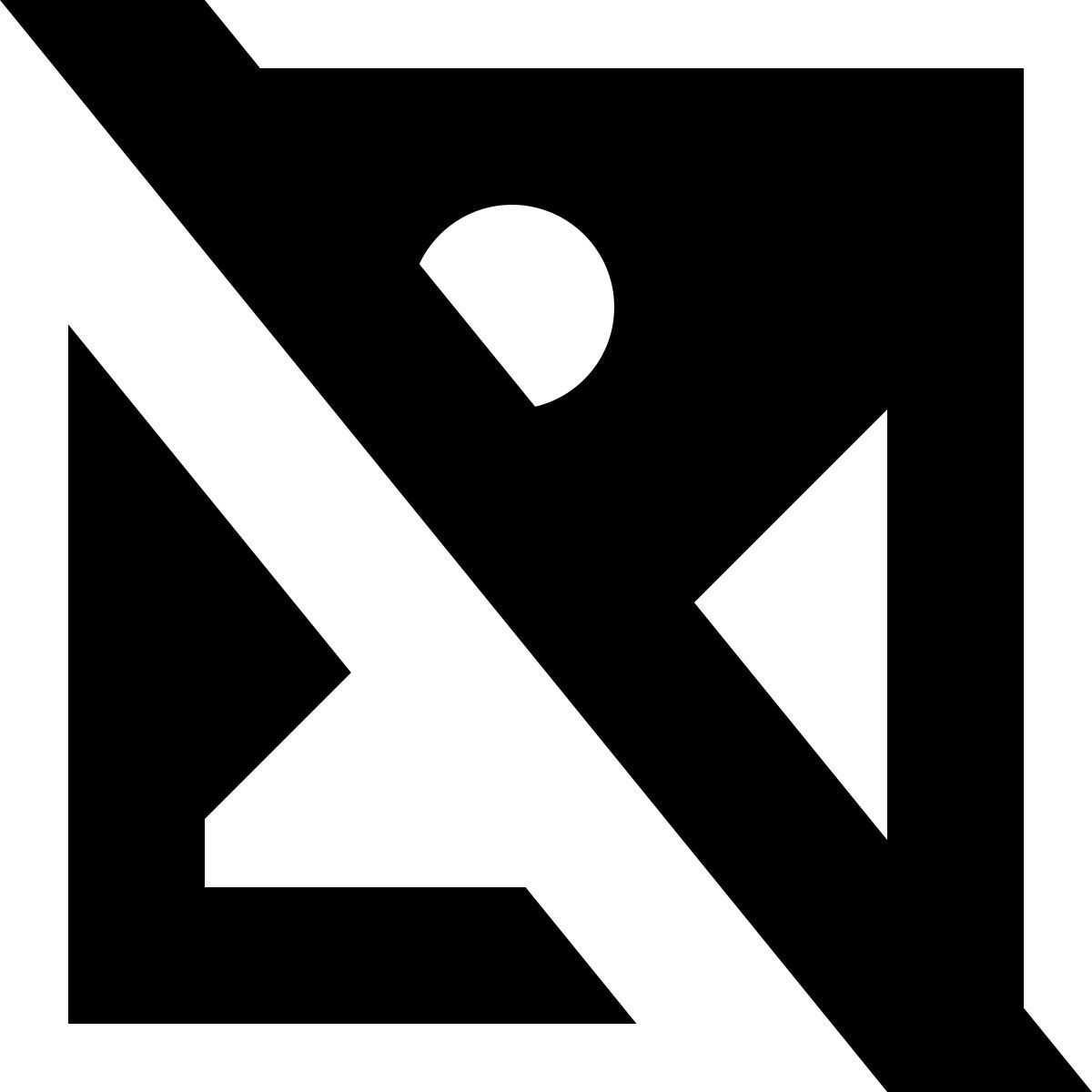 tiny glyph style 이미지 없음 icon