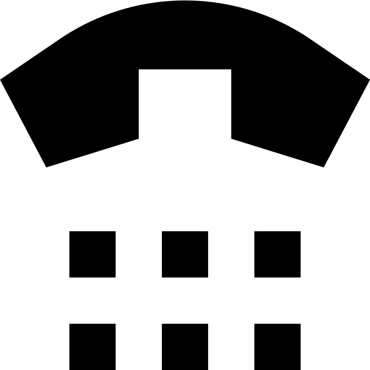 tiny glyph style 数字键盘 icon