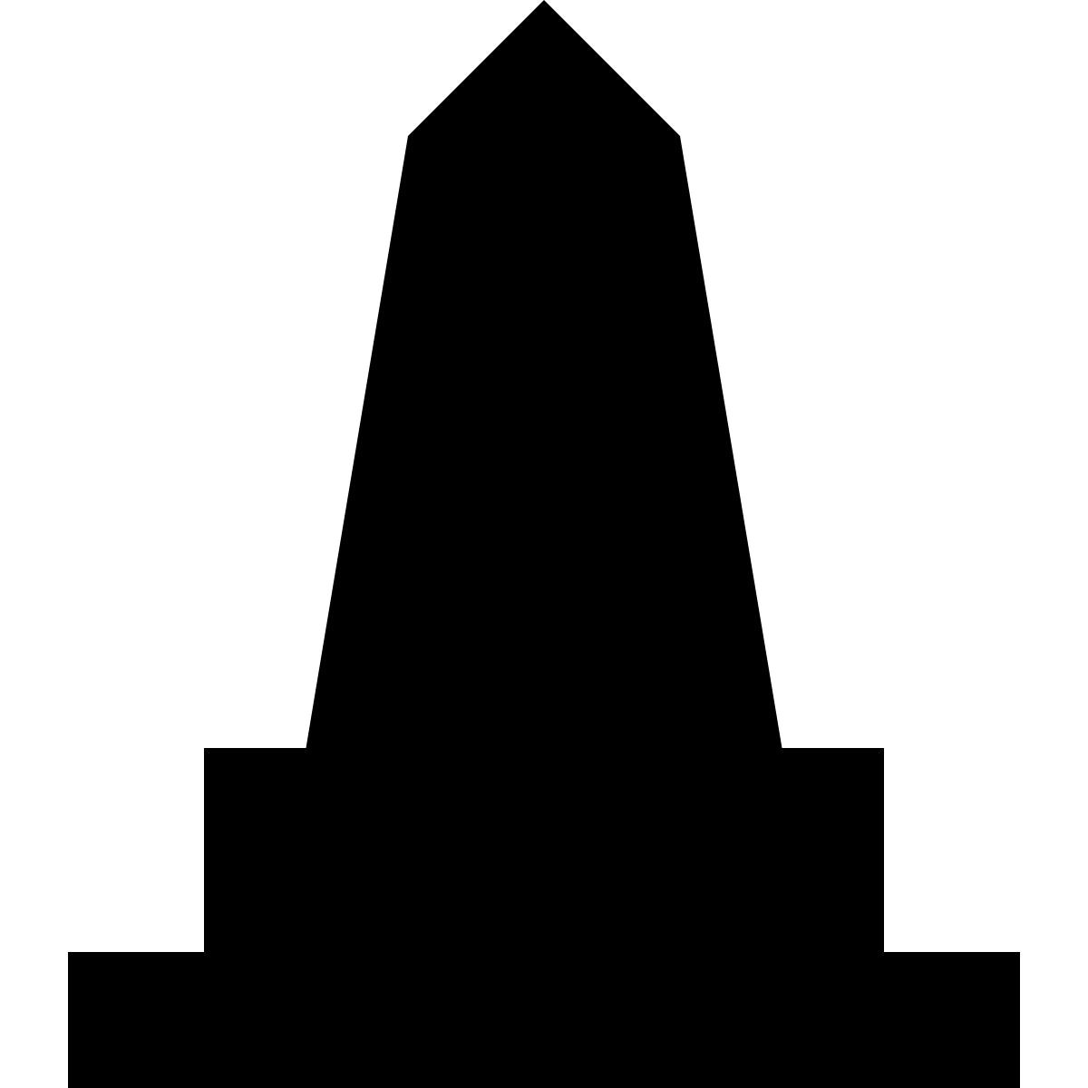 tiny glyph style 方尖碑 icon