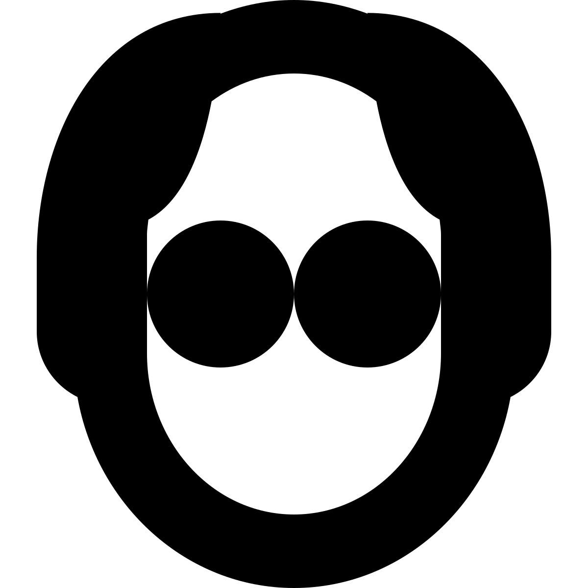 tiny glyph style alter mann icon