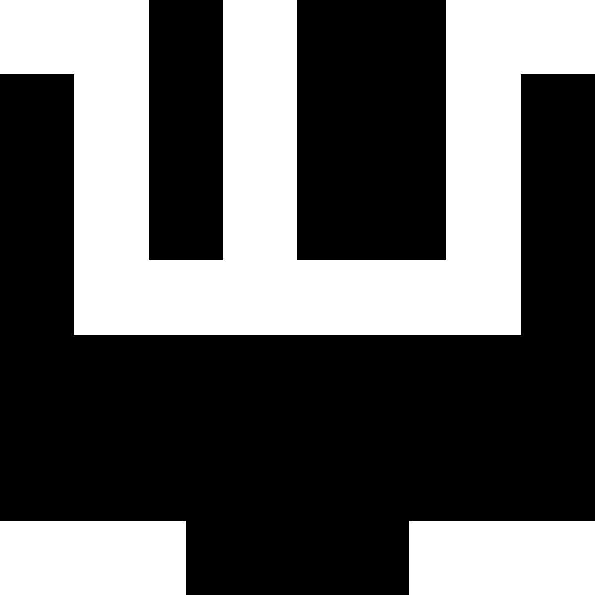 tiny glyph style online payment with a credit card icon