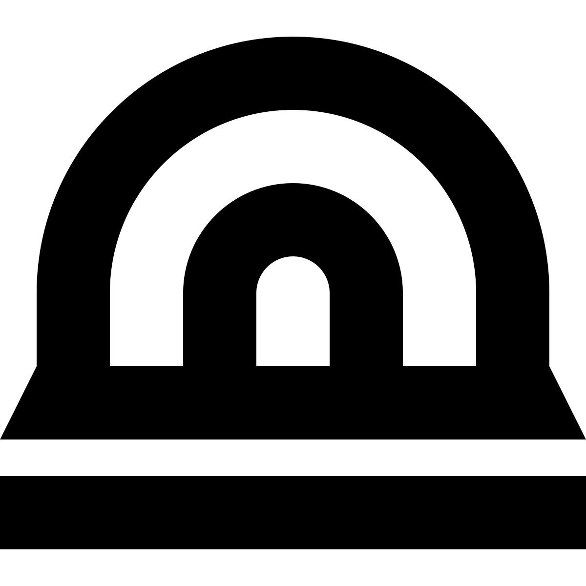 tiny glyph style 공원 콘서트 셸 icon