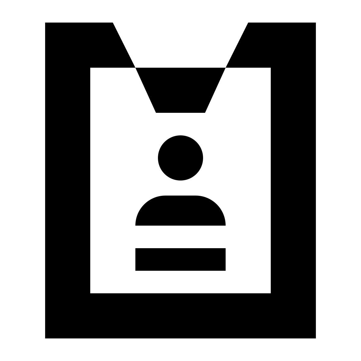 tiny glyph style cv icon