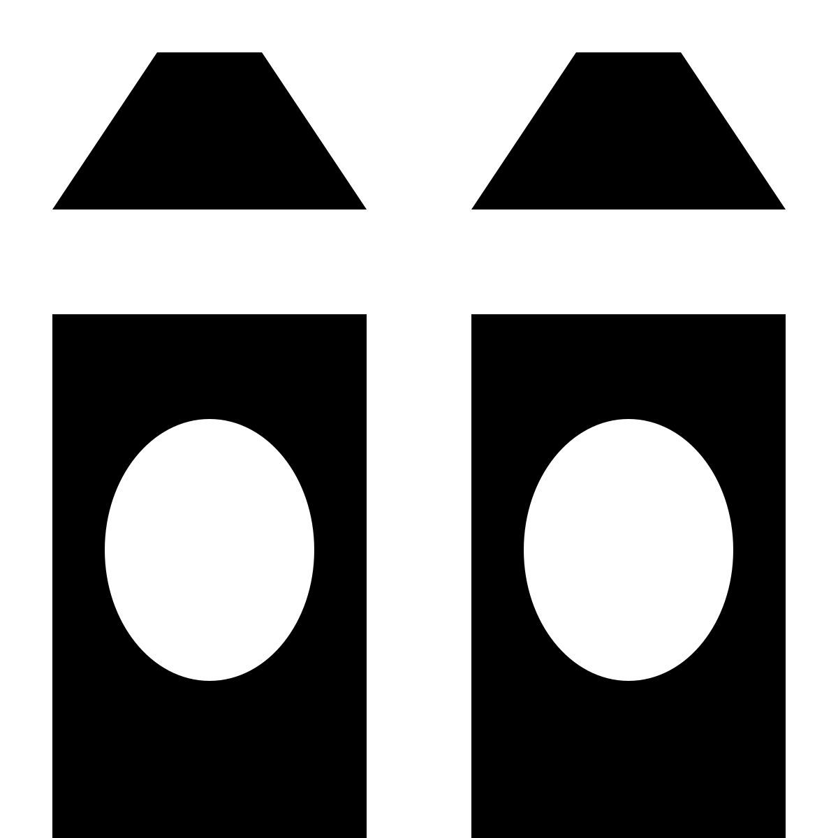 tiny glyph style pastel icon