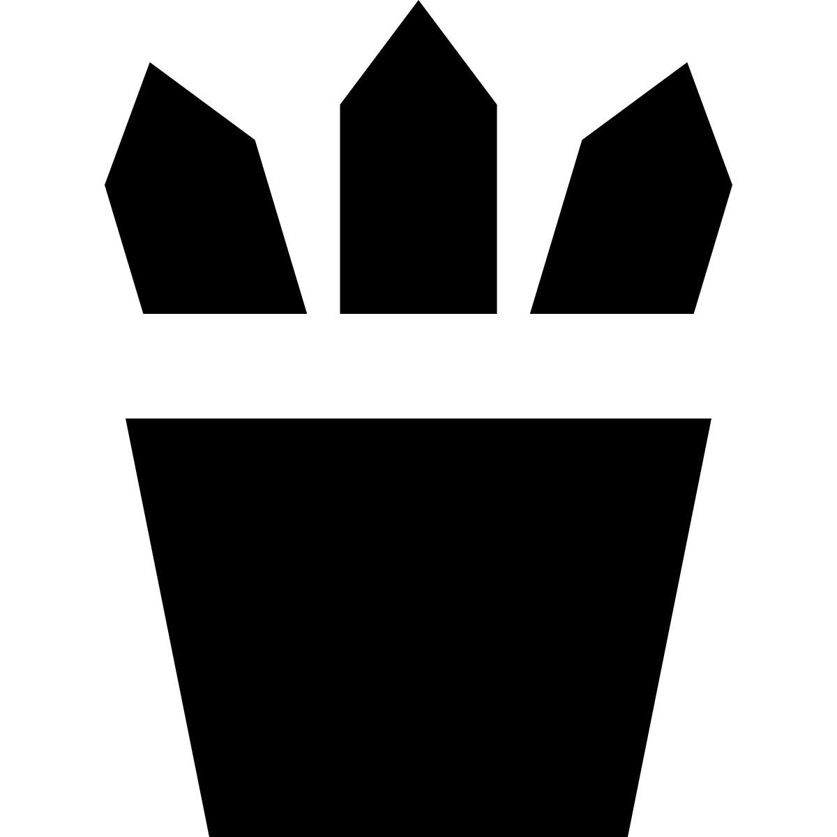icon vaso de lápiz tiny glyph style