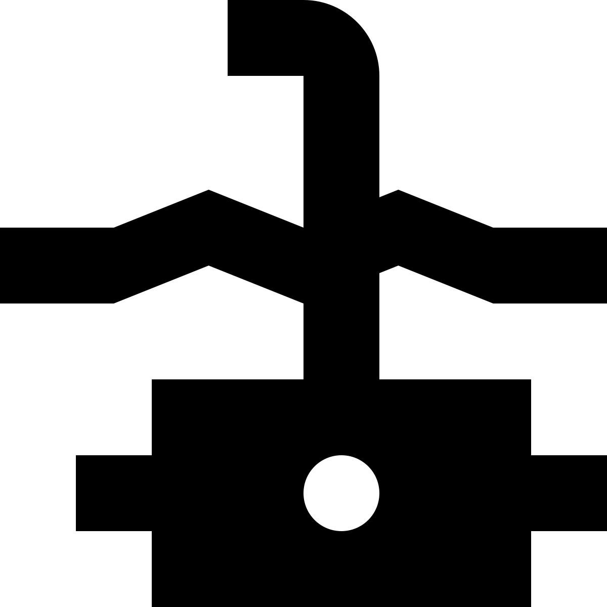 tiny glyph style periscópio icon