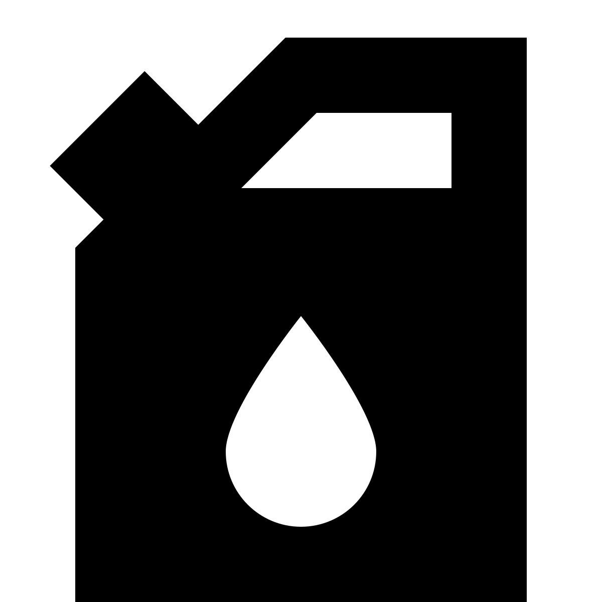 tiny glyph style 가솔린 icon