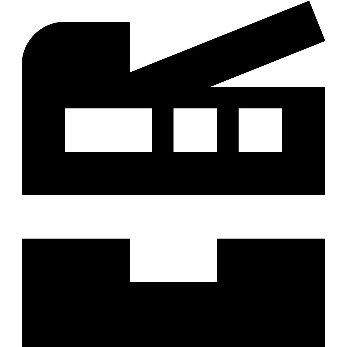 tiny glyph style fotocopiatrice icon