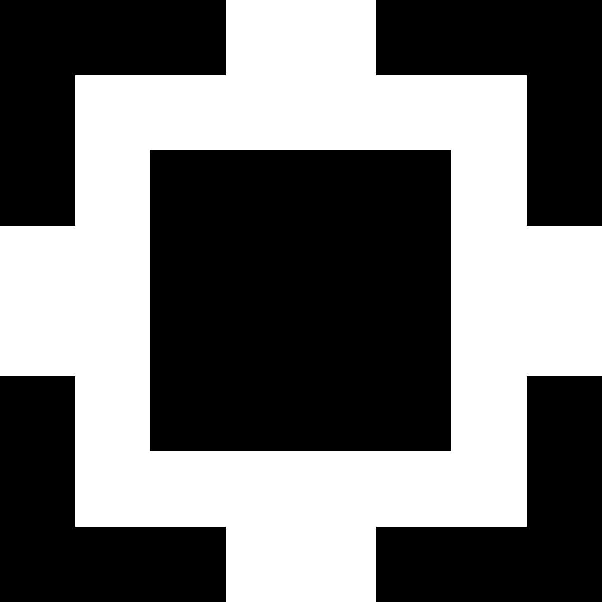 tiny glyph style scanner icon