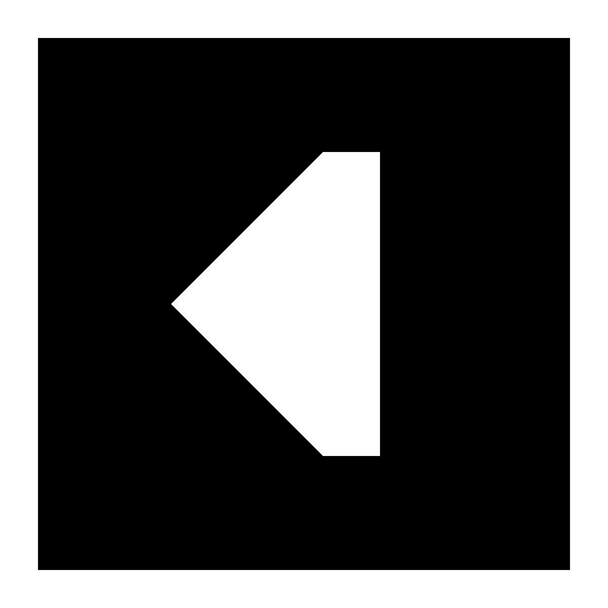 tiny glyph style anterior icon