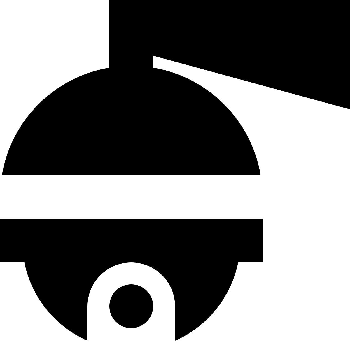 tiny glyph style ptz 카메라 icon