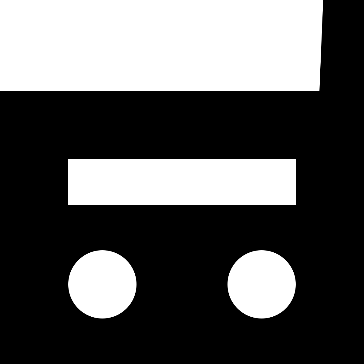 tiny glyph style radio icon