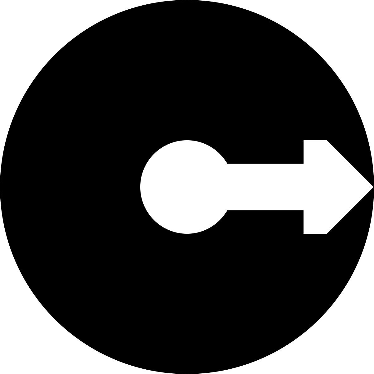 tiny glyph style 半径 icon