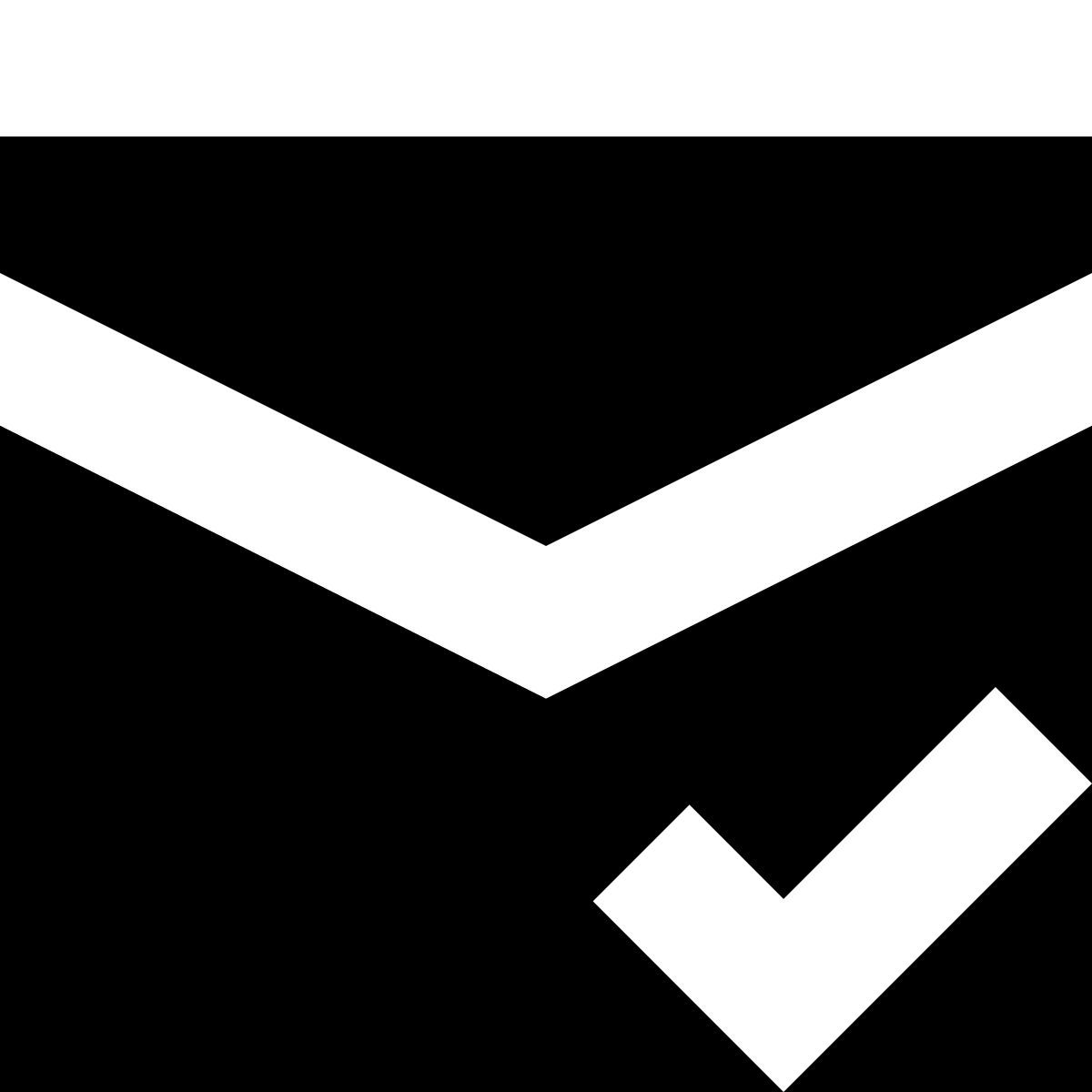 tiny glyph style 阅读确认 icon