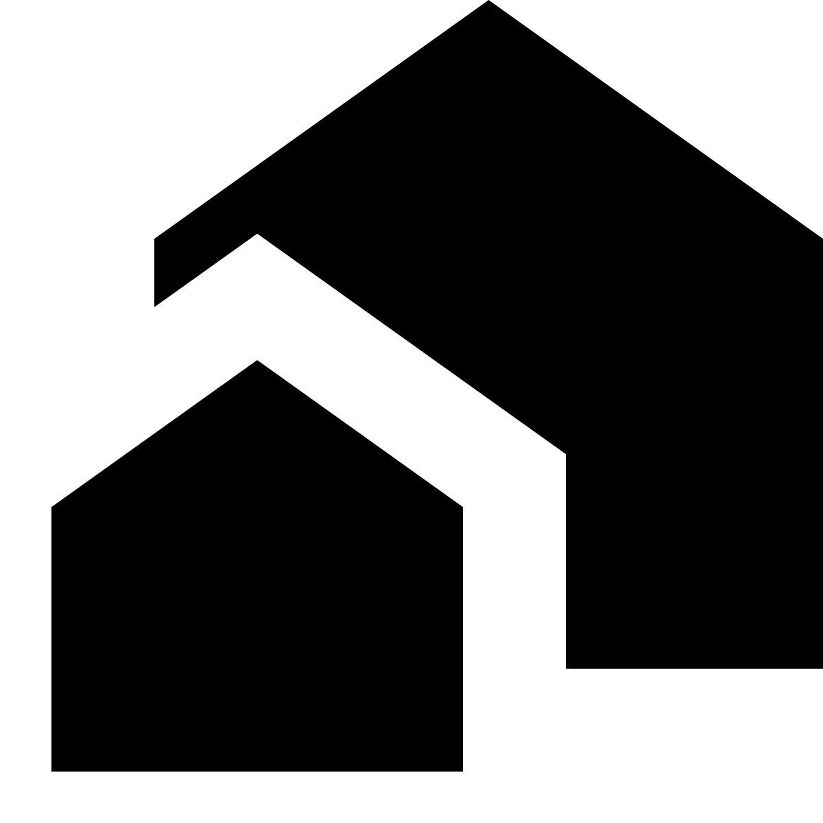 tiny glyph style immobilien icon