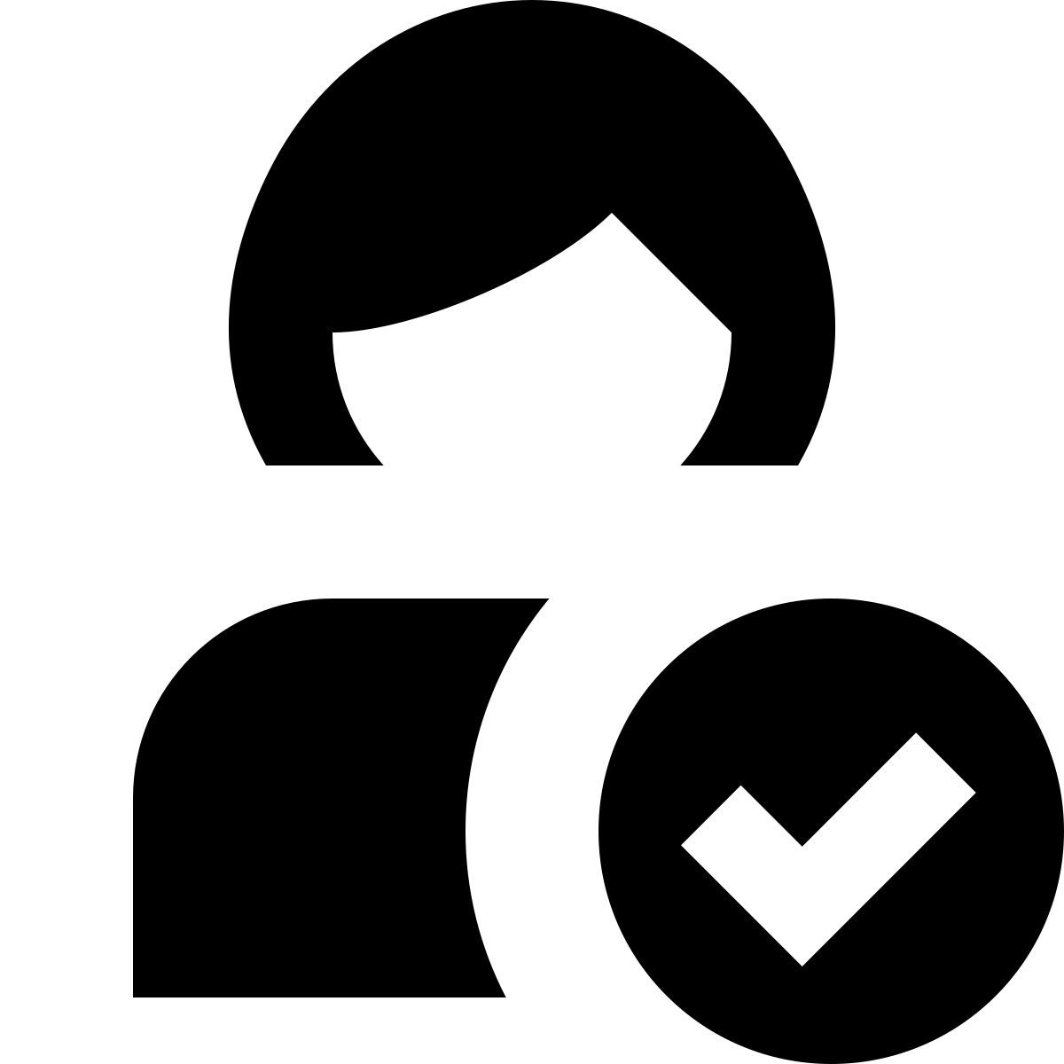 tiny glyph style auteur femme icon