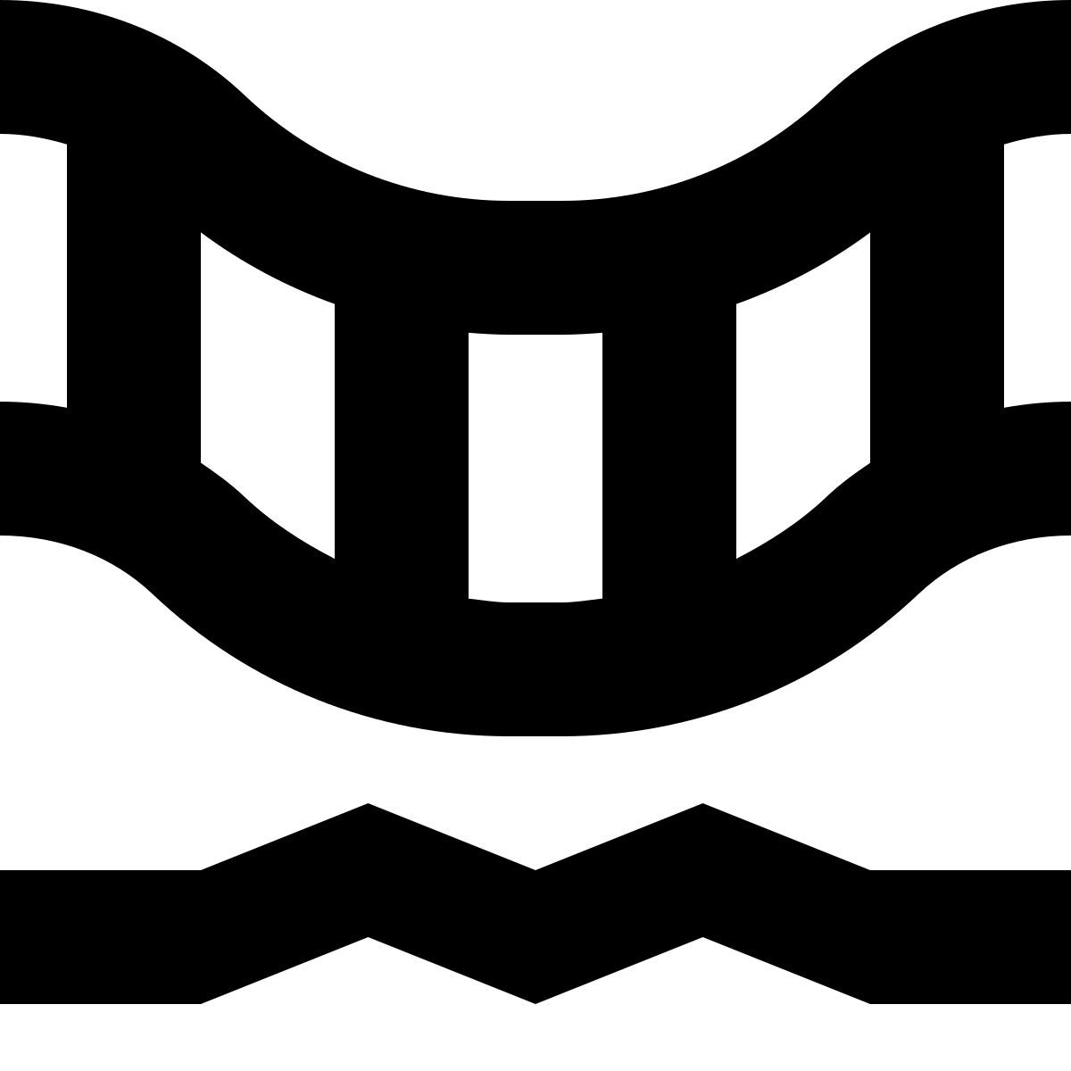 tiny glyph style 绳桥 icon