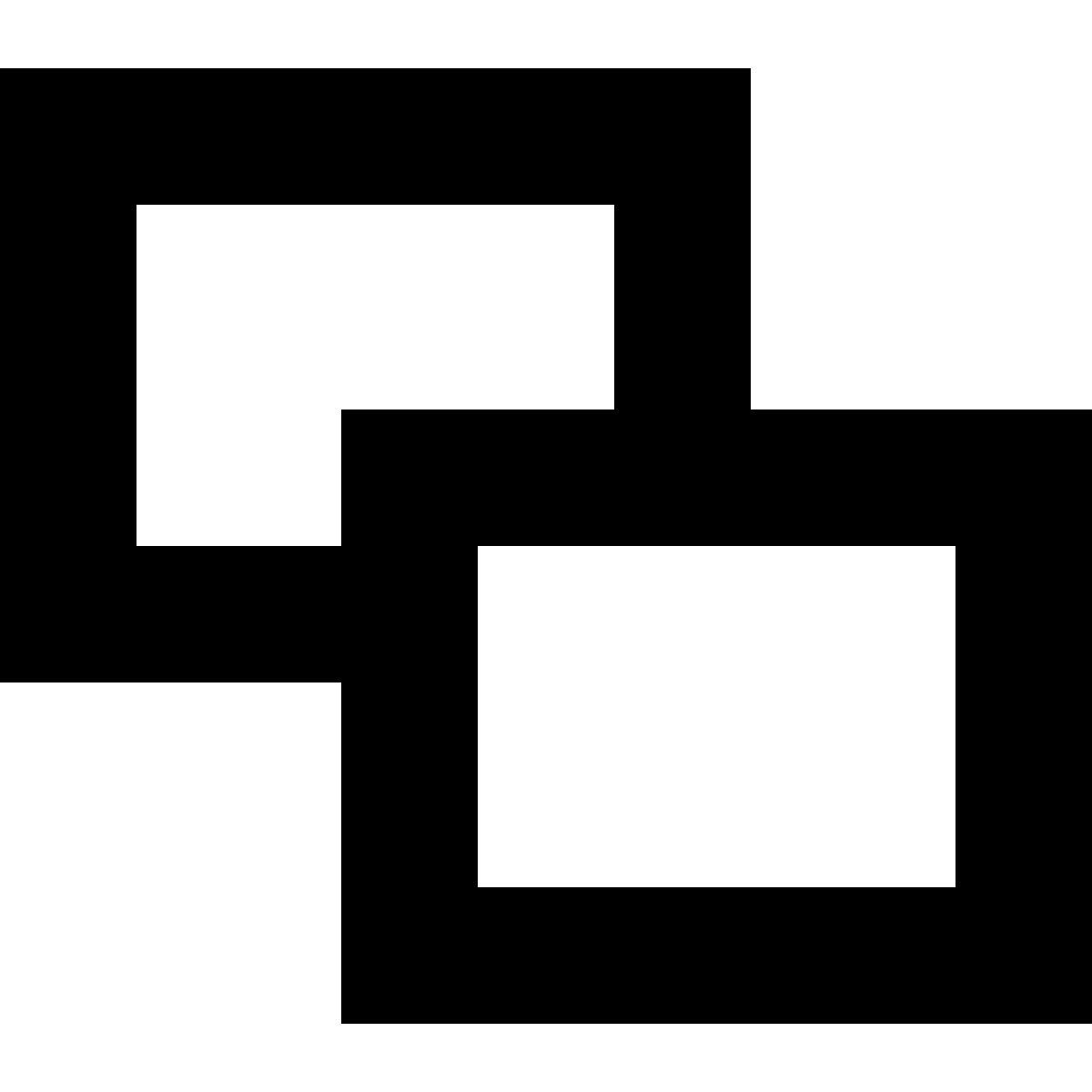 tiny glyph style bildschirm teilen icon