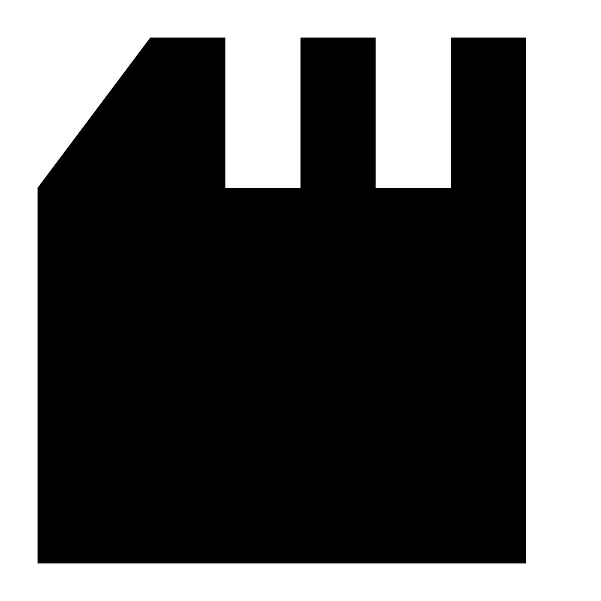 tiny glyph style sd icon