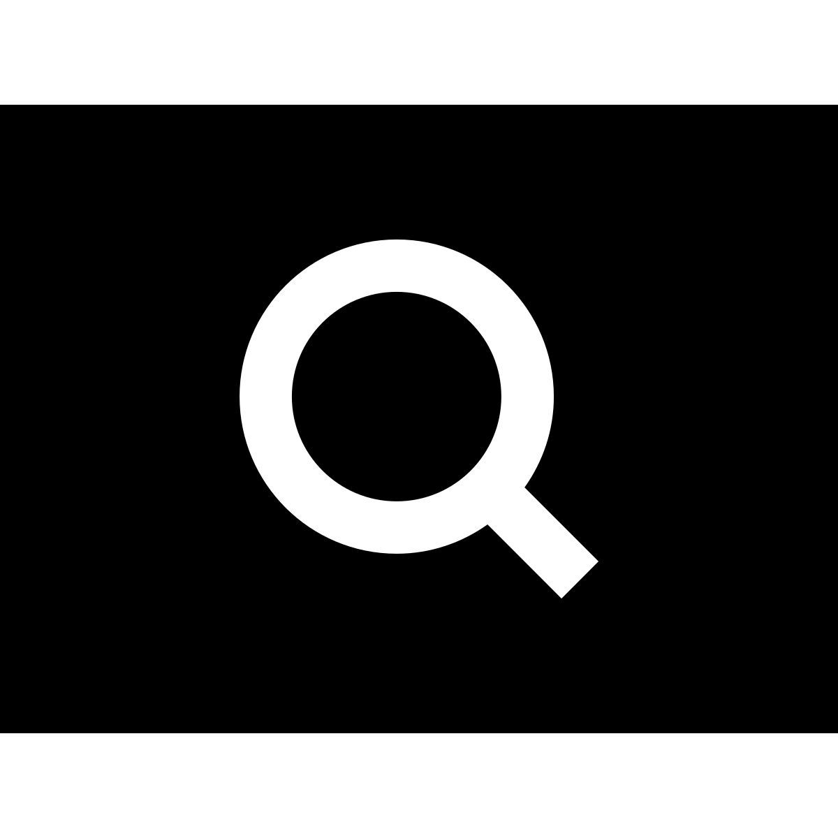 tiny glyph style 검색 창 icon